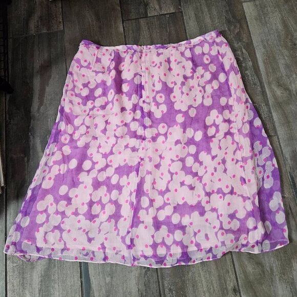 Philippe Adec Silk Skirt - Picture 6 of 7